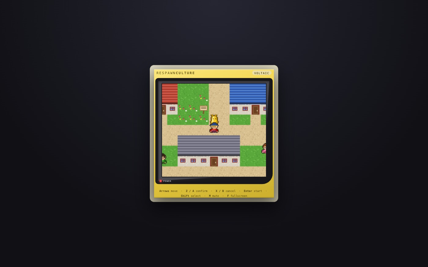 VOLTAIC, a Game Boy-style creature-collecting RPG